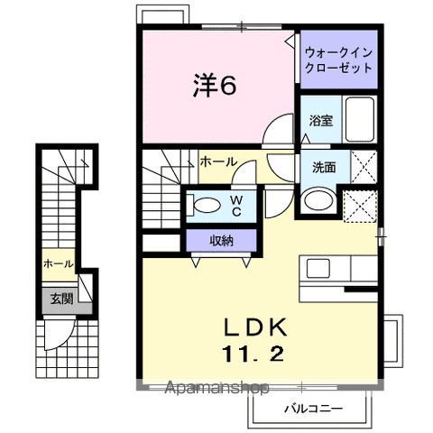 エスポワール川真田 間取り