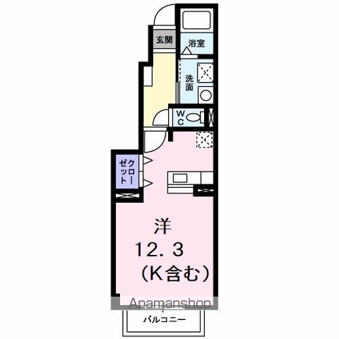 サンピアス　江川 間取り