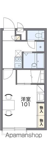 レオパレスＣＬＯＶＥＲ　Ⅰ 間取り