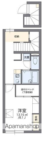 レオパレスフローリッシュ　Ⅰ 間取り