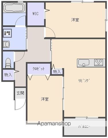 ピースソレイユ 間取り