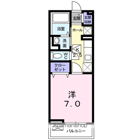 キルシュ　ブラウ 間取り