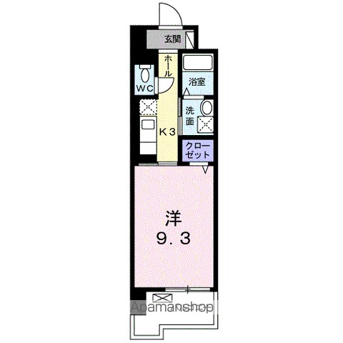 グランクリュ佐古　ＷＥＳＴ 間取り