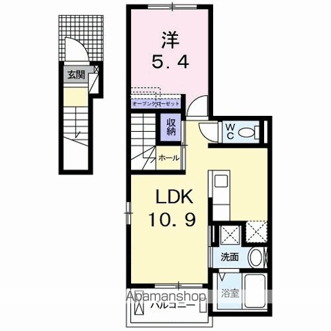ゴールドハウス　Ⅰ 間取り