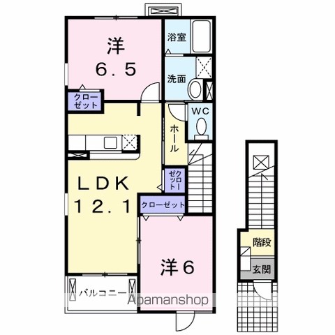 アンジェリカ　Ｂ 間取り