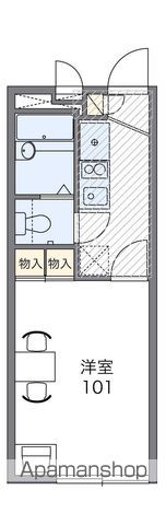 レオパレスコンフォート翠松 間取り