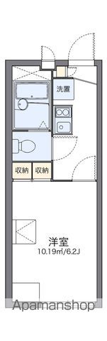 レオパレスメルベーユ　昭和 間取り