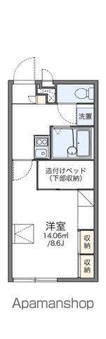 レオパレス桐ノ水 間取り