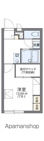 レオパレス南島田 間取り