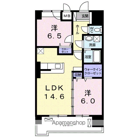 グランクリュ佐古　ＷＥＳＴ 間取り