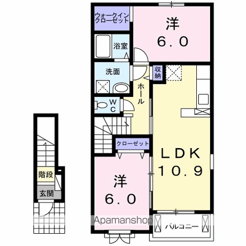 コンフォート　アシロⅠ 間取り