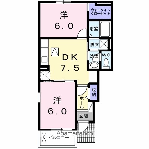 ポワールⅠ 間取り