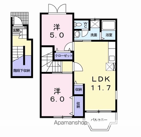パインヒル石井　Ａ 間取り