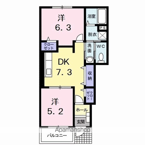 サンライズ貴園Ｂ 間取り