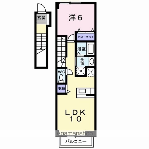 サンピアス　江川 間取り