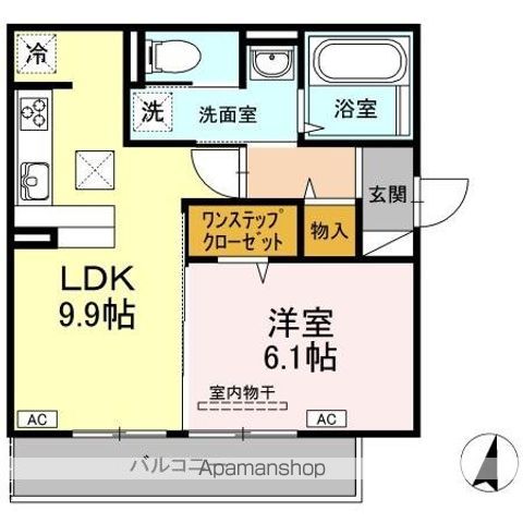 セジュール　エム 間取り