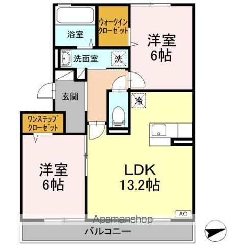 パルク　アミティエ　Ｉ 間取り