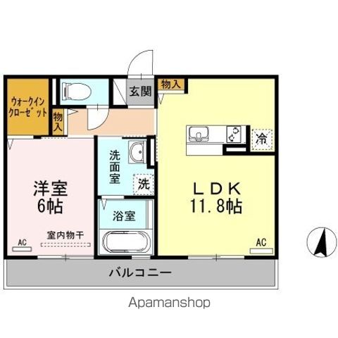 アンソレイエ 間取り