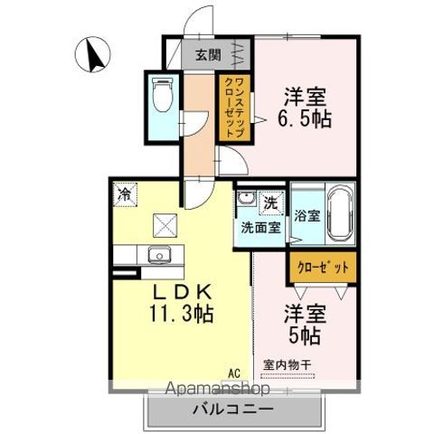 ロン・ラポール　Ｃ棟 間取り