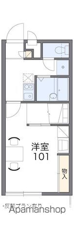 レオパレスエクセル　こくふ 間取り