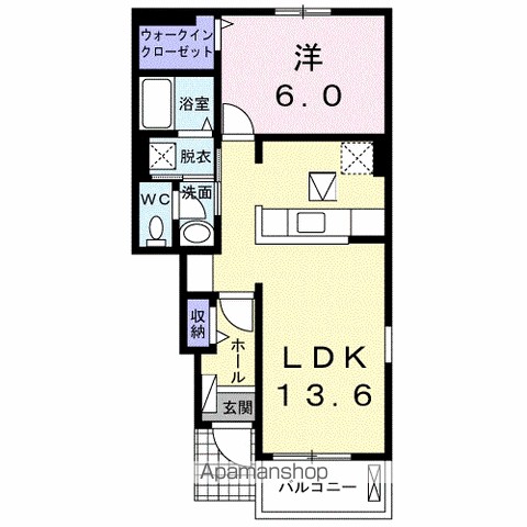 シエロアズール　Ｂ 間取り