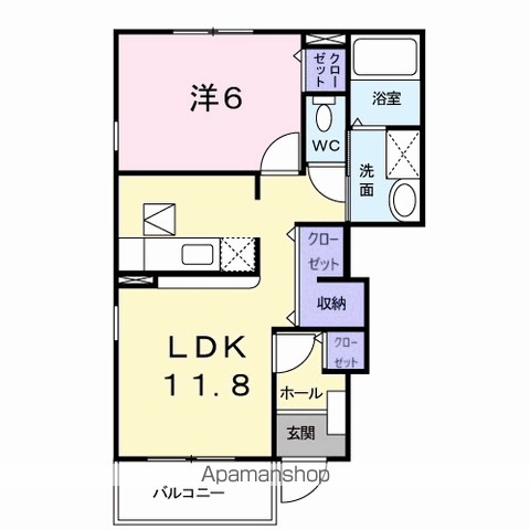 グレースガーデン　Ｂ 間取り