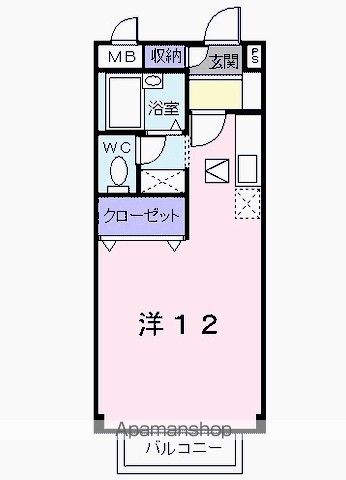 アビタシオン勝瑞Ｃ 間取り