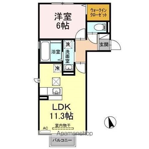 シャイン　クレール　Ｂ棟 間取り