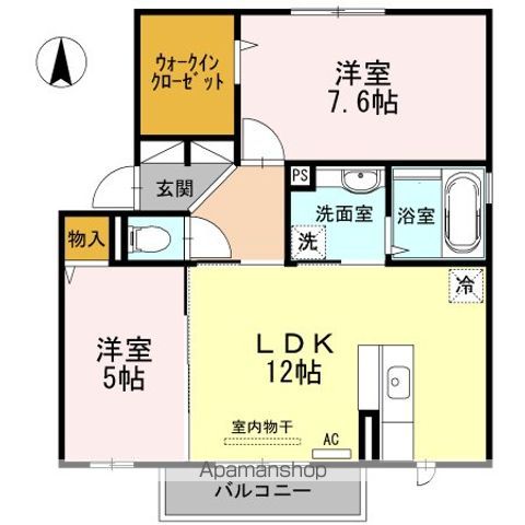 ソレイユ藍住 間取り