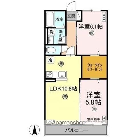 ベルティルミナス 間取り