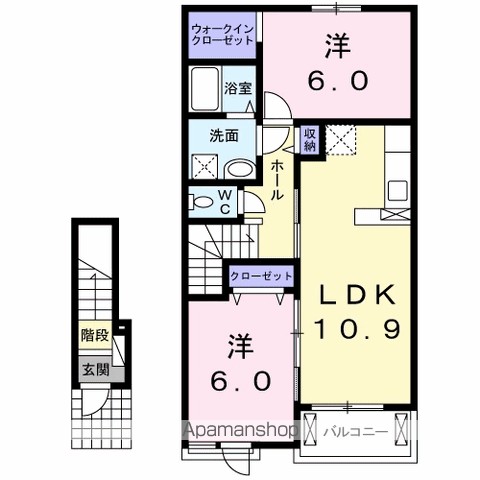 シエル・エトワレ　　Ⅰ 間取り