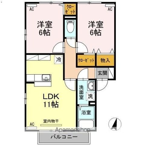 エーデルハイム　Ⅰ棟 間取り