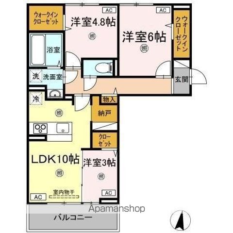 ハーベストＣＫ 間取り
