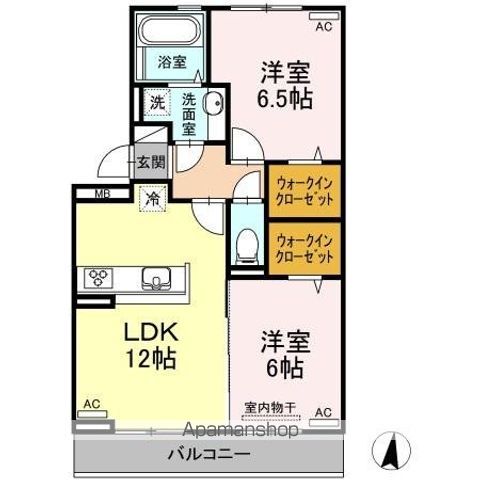 キャトルセゾン　南佐古 間取り