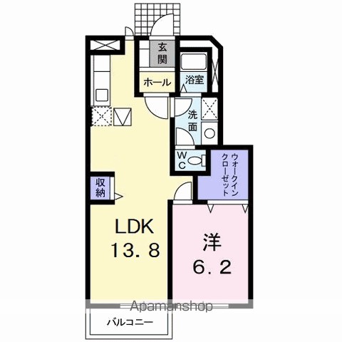 フォンテーヌＡ 間取り