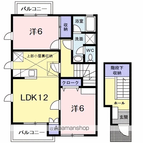 ハーブマンション　武中 間取り