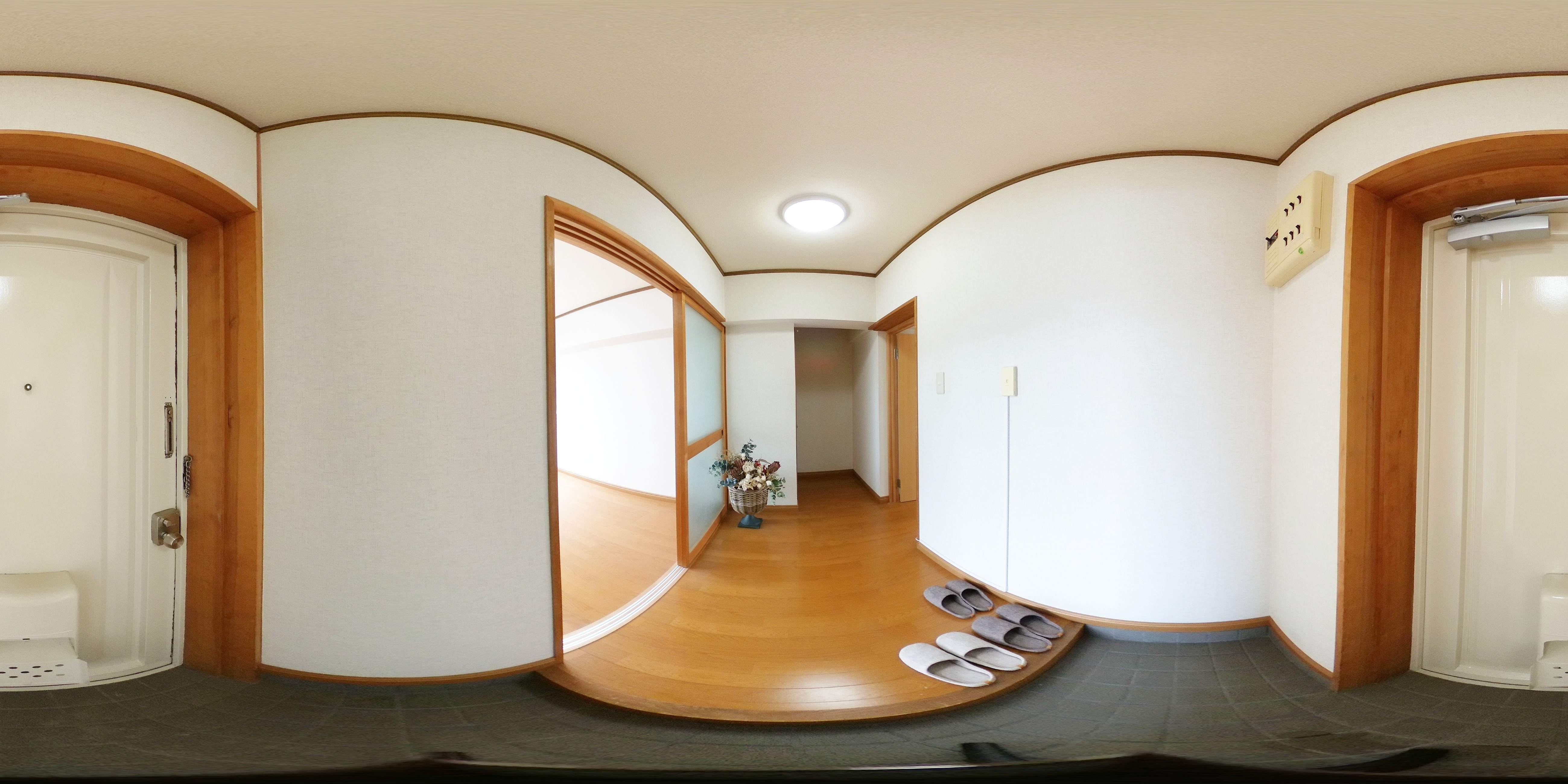 天神マンションⅠ・Ⅱ 玄関