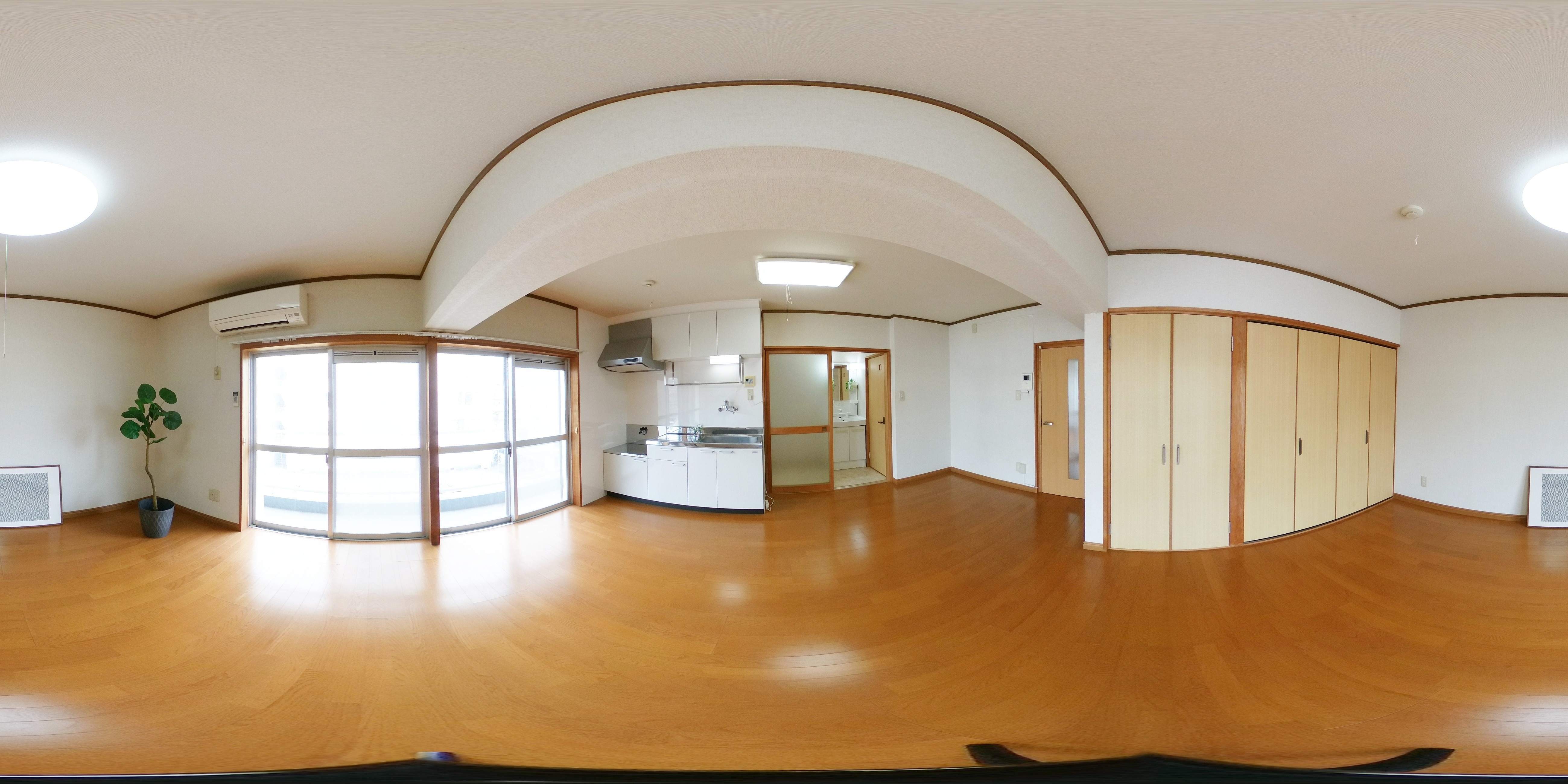 天神マンションⅠ・Ⅱ リビング