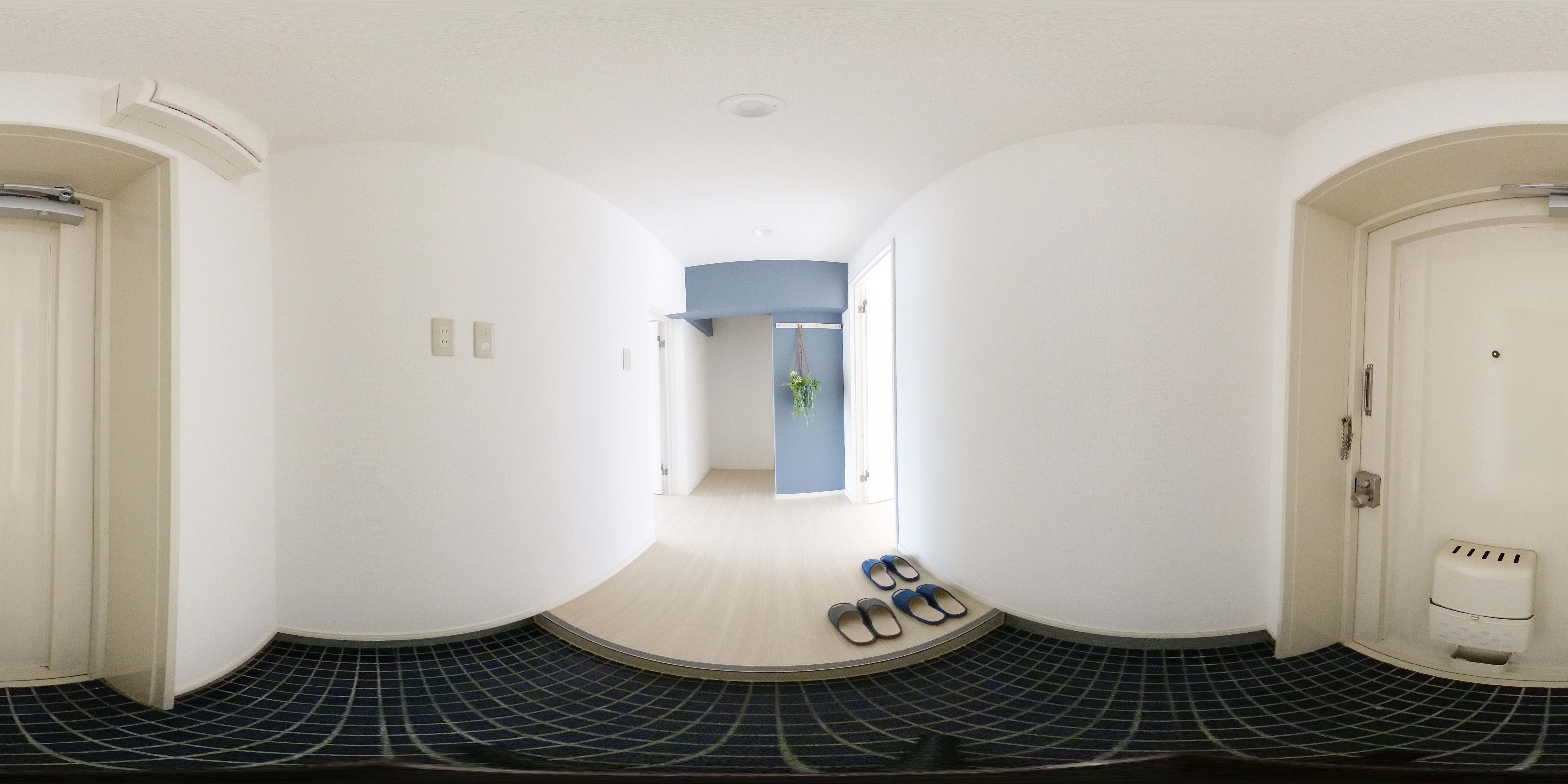天神マンションⅠ・Ⅱ 玄関