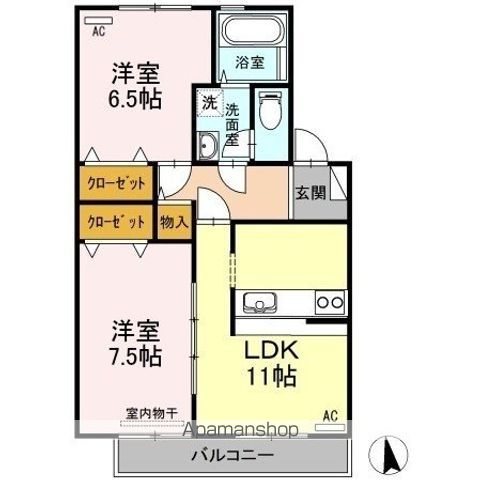 コスモタウンＡ 間取り