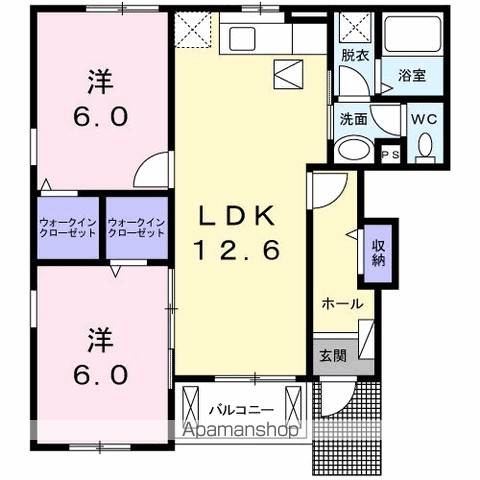 ベネヴォレンテＣ 間取り