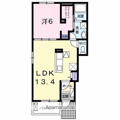アクア・アルテＢ 間取り