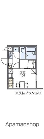 レオパレスももの花 間取り