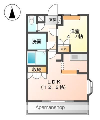 コートヴェール中島田Ⅱ 間取り