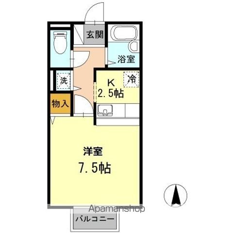 セジュールＭＩＹＡ 間取り