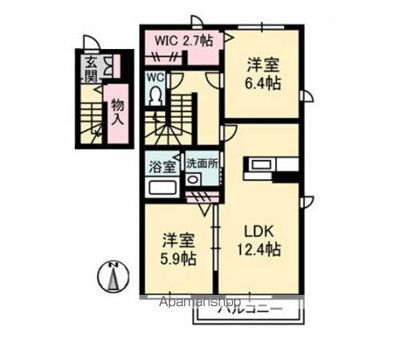 シャーメゾン乙瀬 間取り