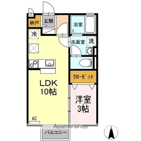 ヴィラセゾンⅢ 間取り