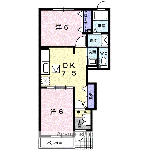 アルドーレ　Ａ 間取り