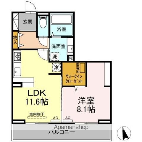 ヴェルチュ南庄町 間取り