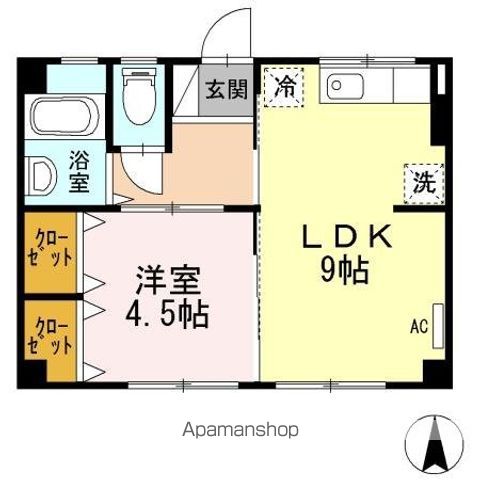 新浜マンション 間取り